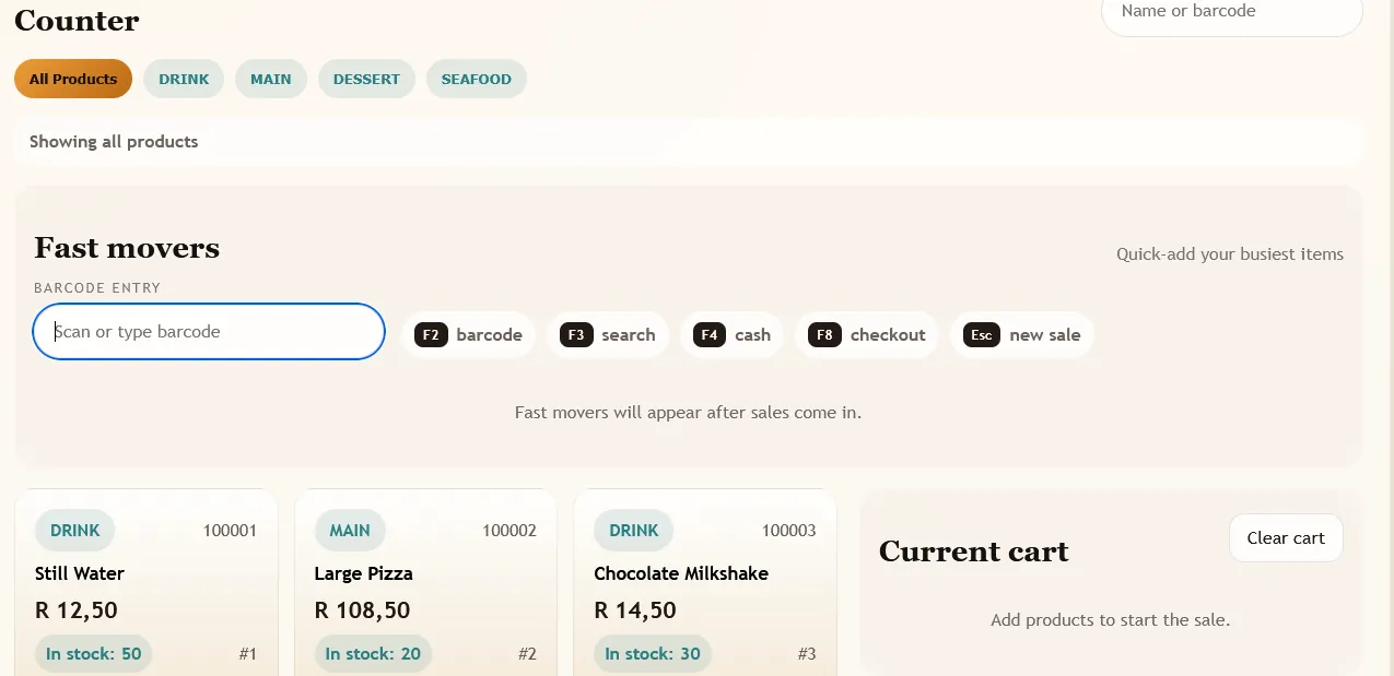 Desktop Point of Sale